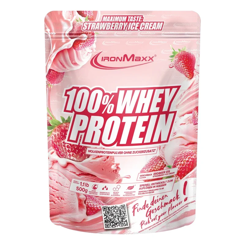 IronMaxx 100% Whey Protein 500g Beutel