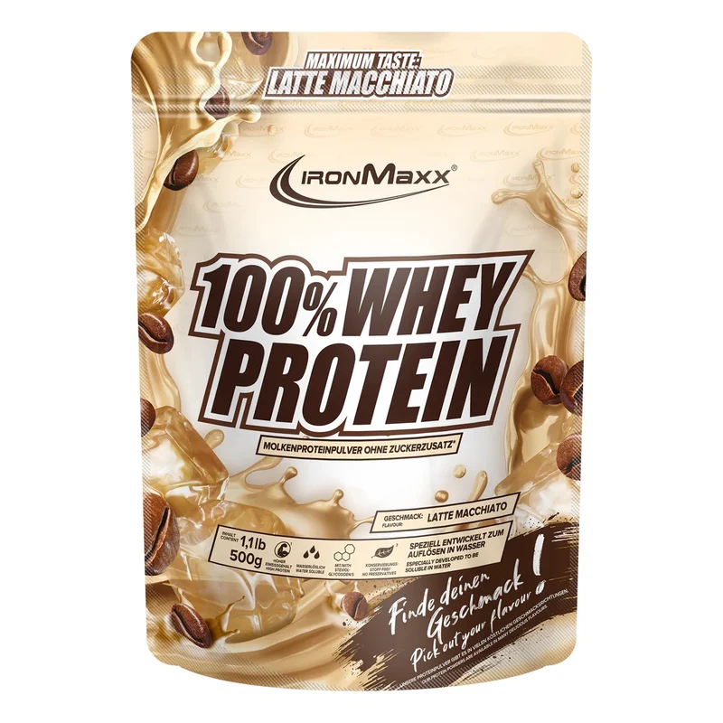 IronMaxx 100% Whey Protein 500g Beutel