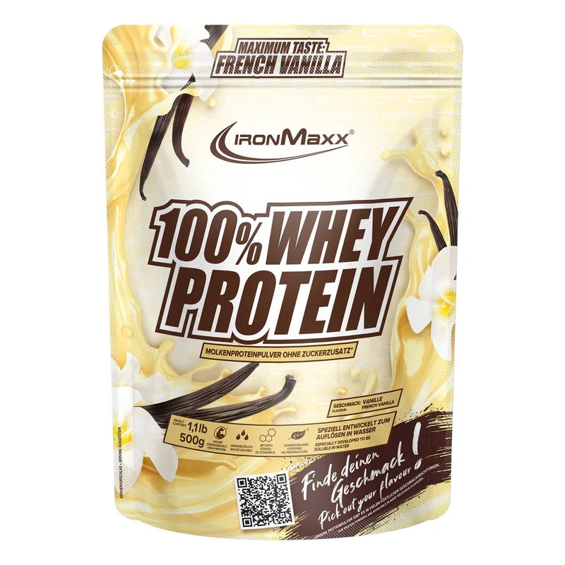IronMaxx 100% Whey Protein 500g Beutel