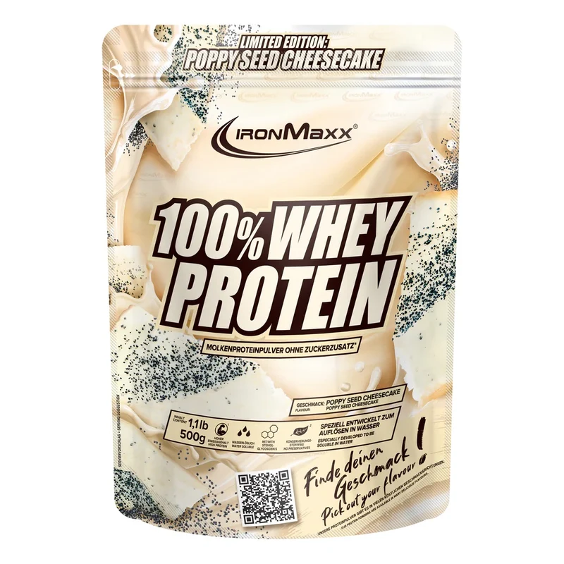 IronMaxx 100% Whey Protein 500g Beutel