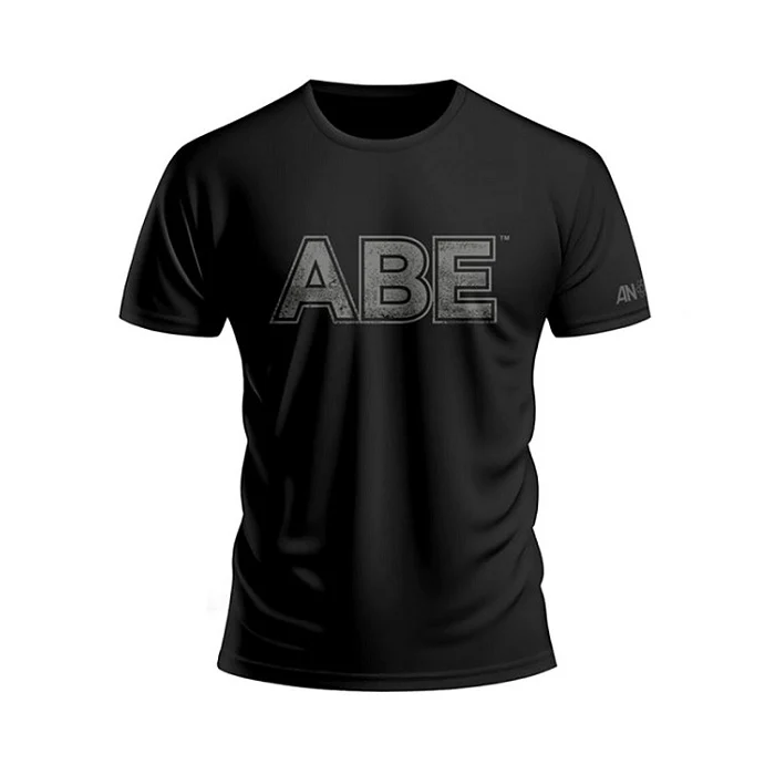 Applied ABE T-Shirt schwarz
