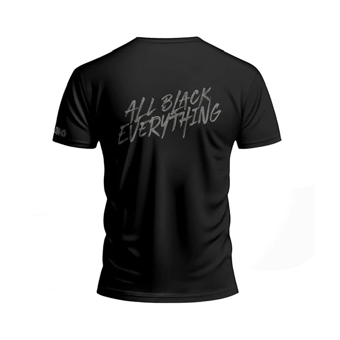 Applied ABE T-Shirt schwarz