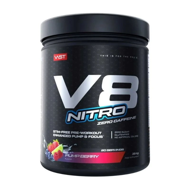 VAST Sports V8 Nitro Pre-Workout Booster