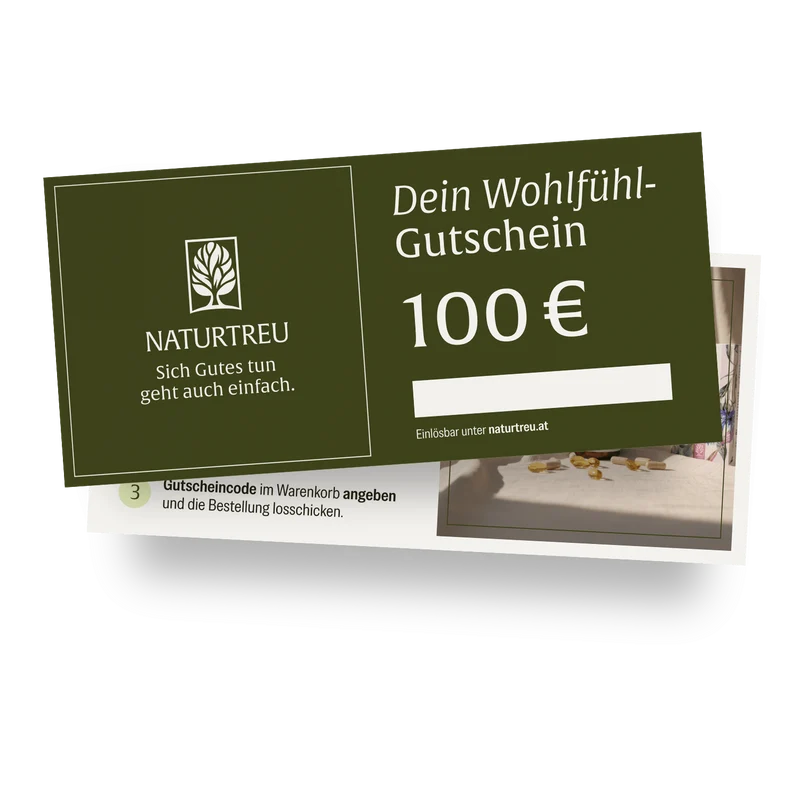 Geschenkgutschein zum Selbstausdrucken