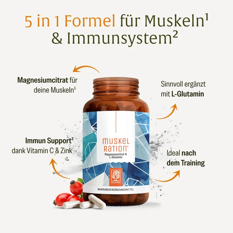Rundum Fit Sparpaket: Kreatinquelle, Muskelration & Aminokraft