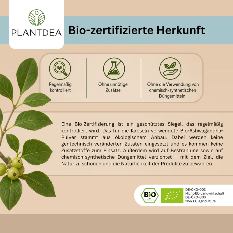 Bio Ashwagandha Kapseln