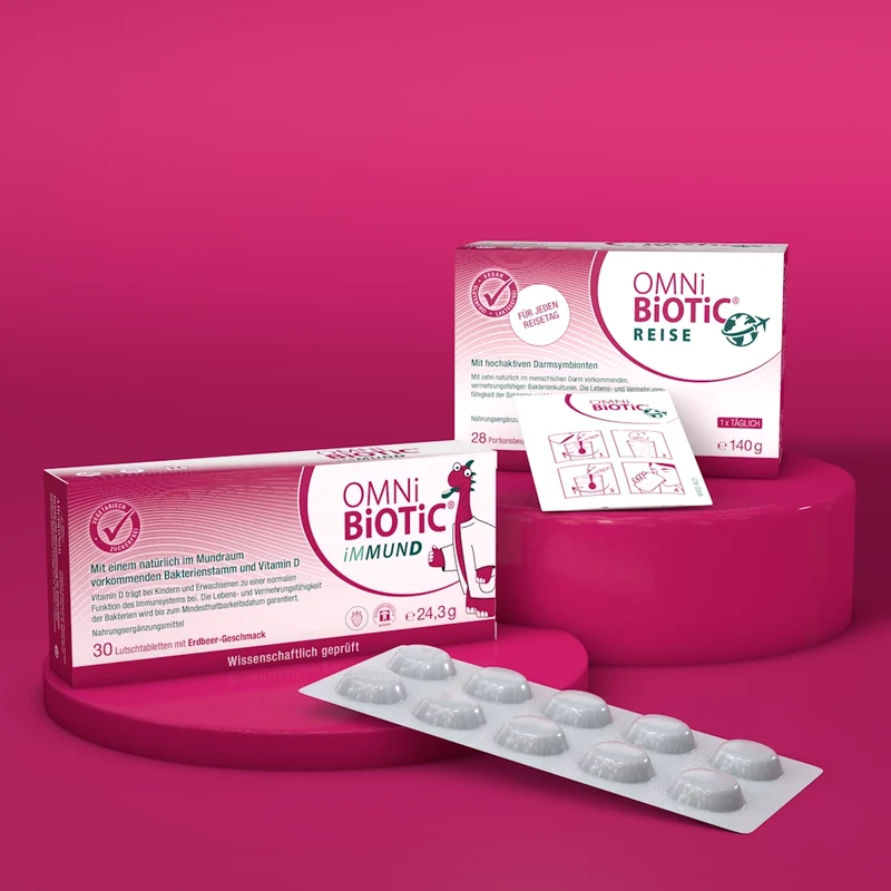 Vorteilspaket mit OMNi-BiOTiC® REISE Sachet