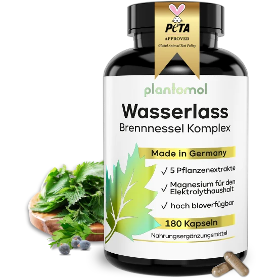 Wasserlass - Brennnesselblatt-Extrakt, Löwenzahn & Petersilie