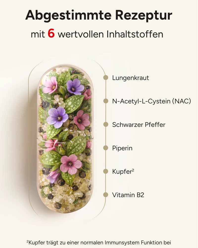 Lungenkraut Komplex - optimiert mit NAC