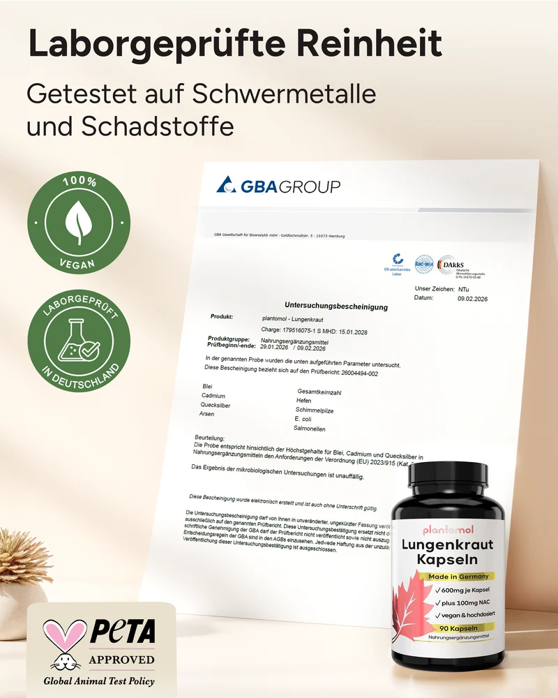 Lungenkraut Komplex - optimiert mit NAC