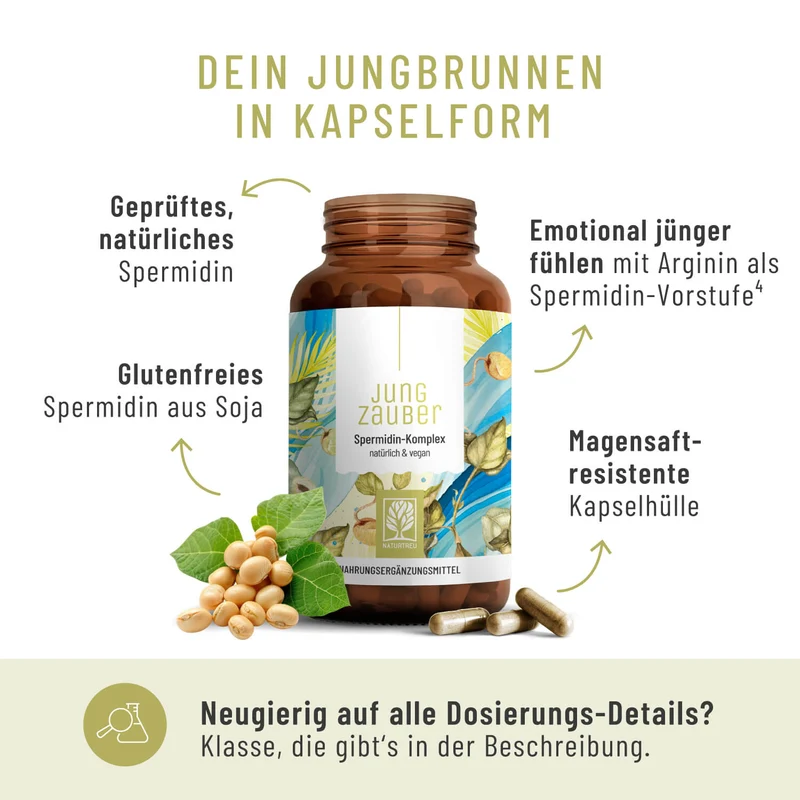 Jungzauber: Spermidin-Komplex