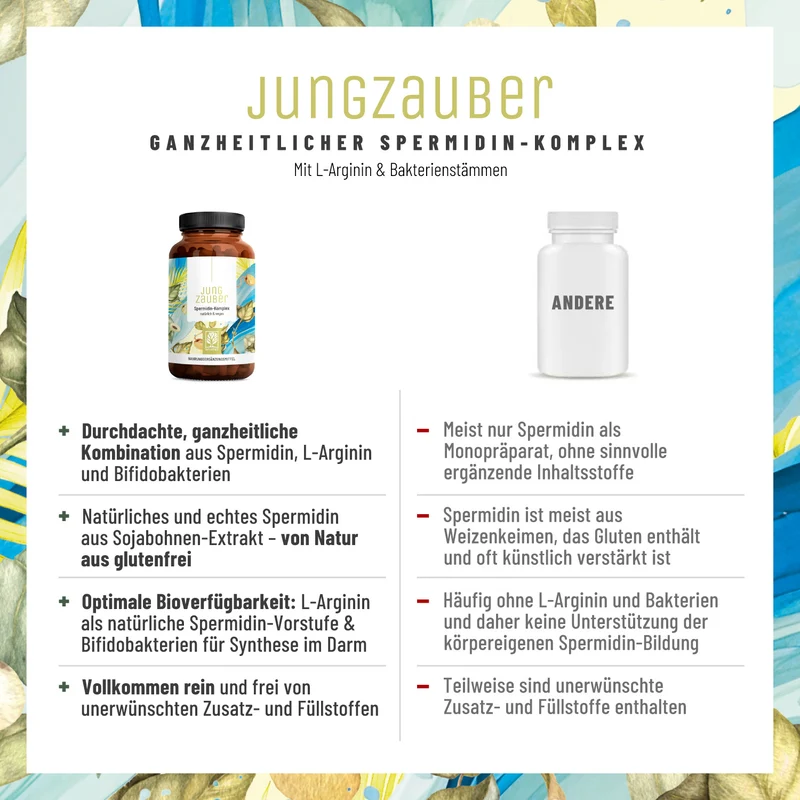 Jungzauber: Spermidin-Komplex