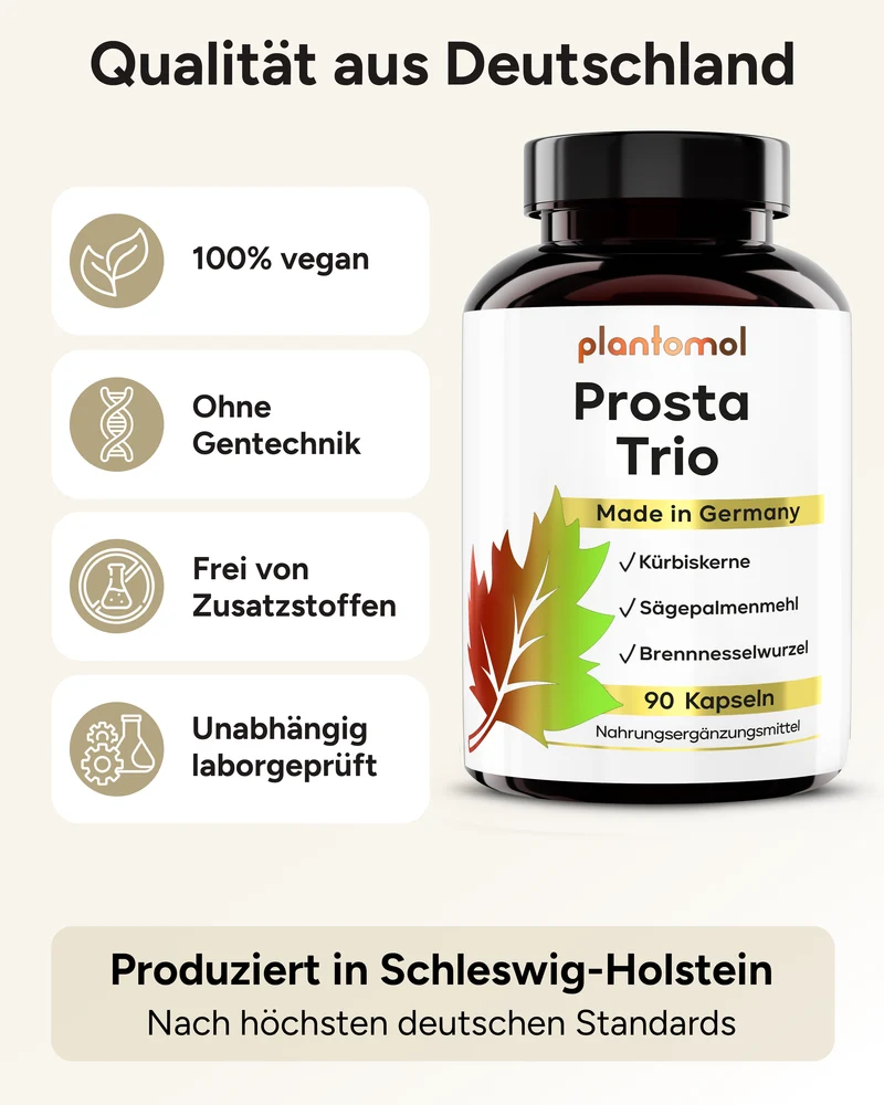 Prosta Trio - Kürbiskern-, Sägepalmen,- Brennnesselwurzel-Extrakt