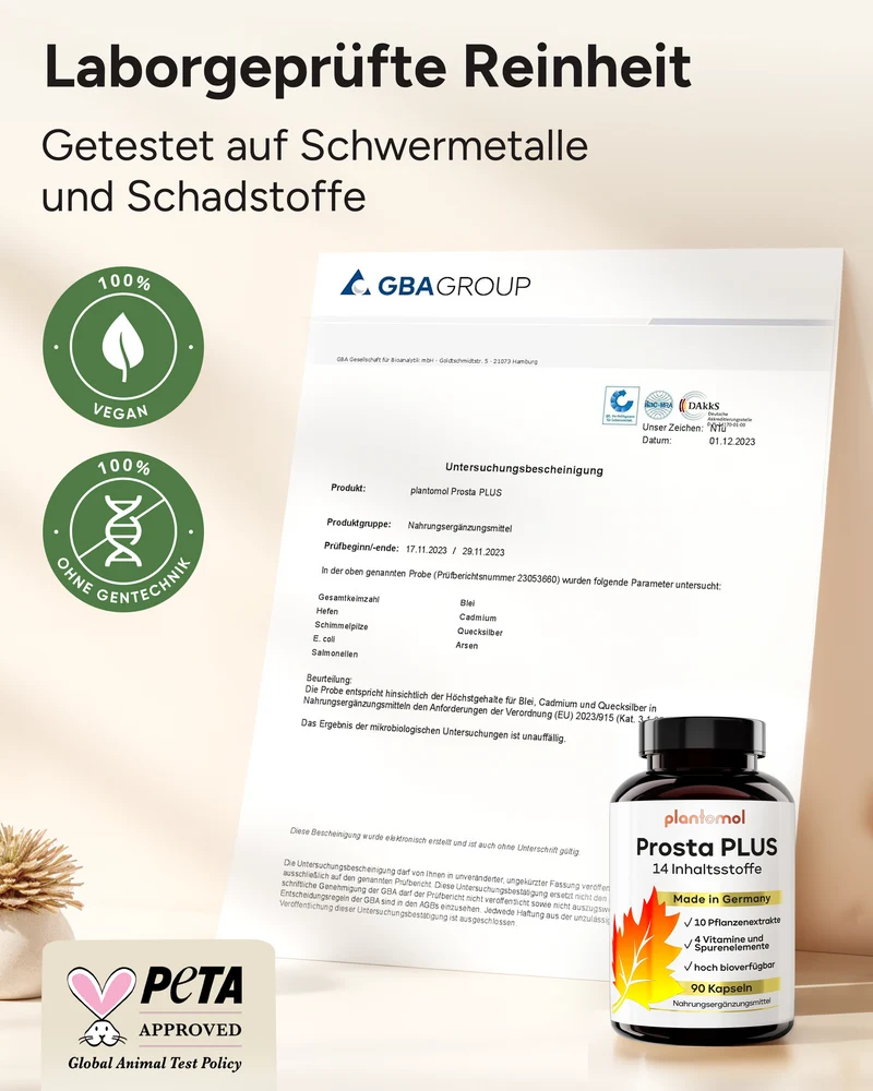 Prosta PLUS - mit Weidenröschen-, Roggenpollen-und Sägepalmen-Extrakt