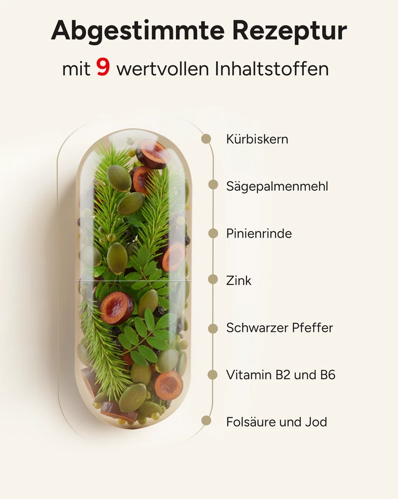 Prosta Fortuna - Kürbis-und Sägepalmen-Extrakt