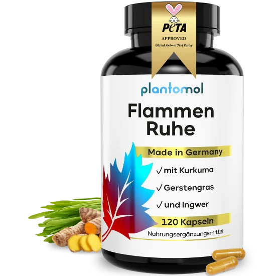 Flammenruhe - Kurkuma, Gerstengras und Ingwer