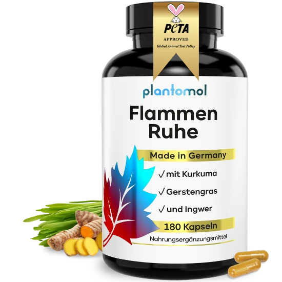 Flammenruhe - Kurkuma, Gerstengras und Ingwer