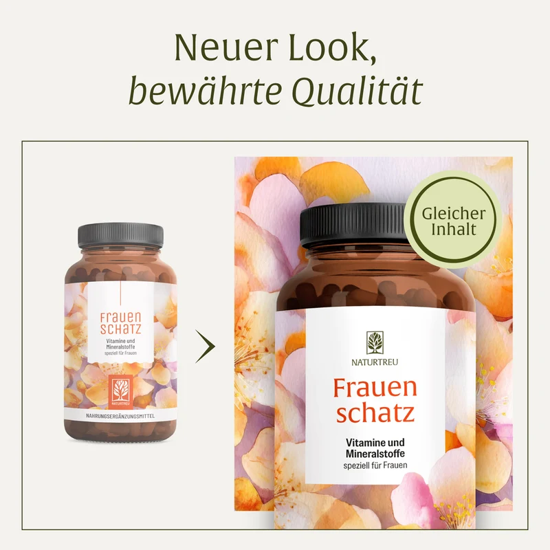 Frauenschatz: Vitamine und Mineralstoffe speziell für Frauen