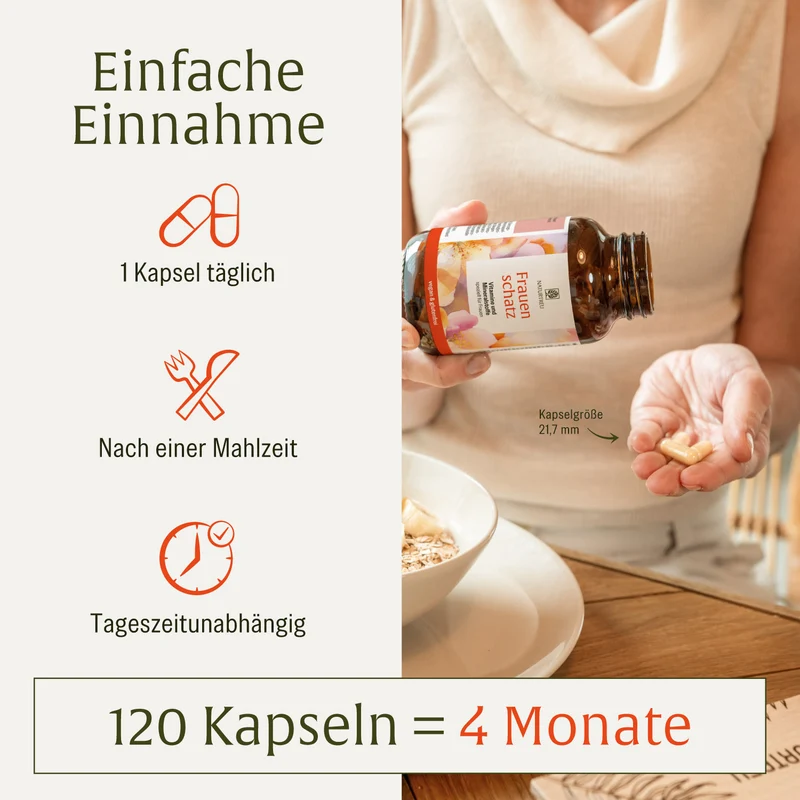 Frauenschatz: Vitamine und Mineralstoffe speziell für Frauen