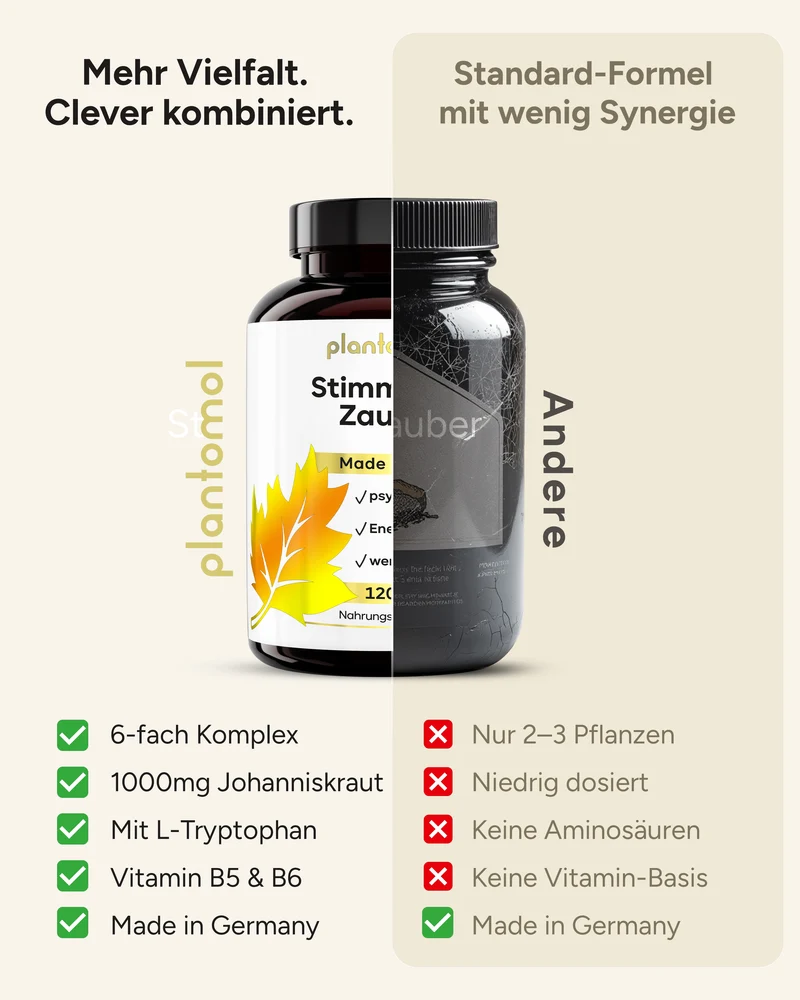 Stimmungszauber - mit Johanniskraut, GABA & L-Tryptophan