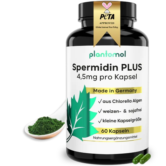Spermidin PLUS - 4,5mg Spermidin pro Kapsel