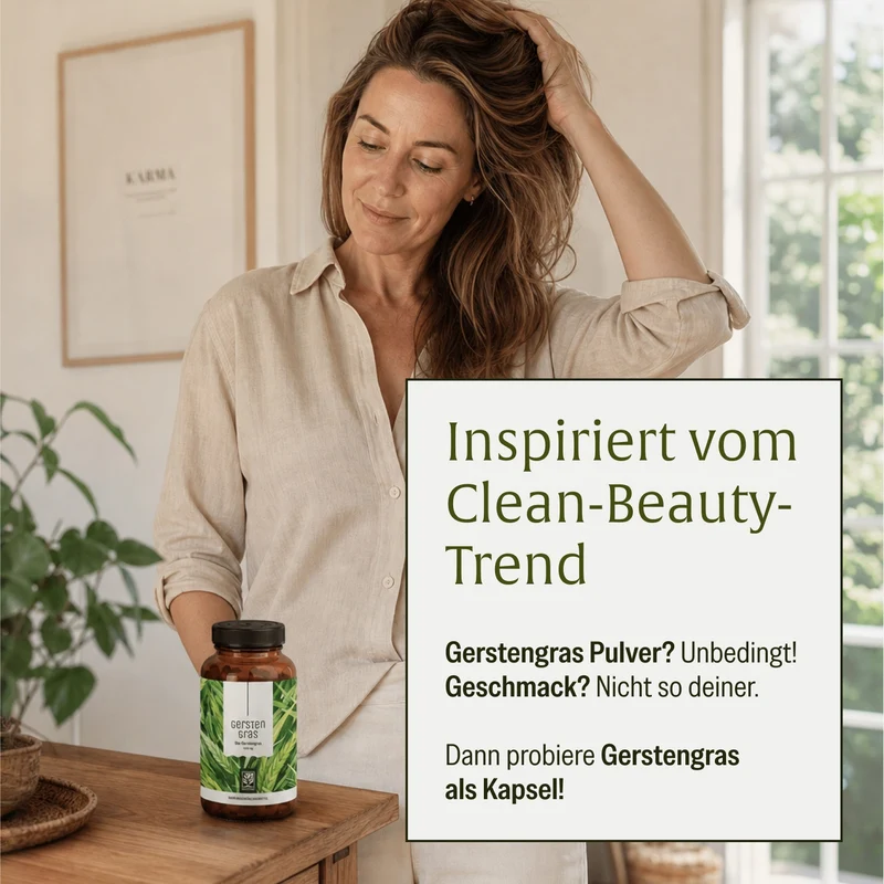 Gerstengras: Bio-Gerstengras