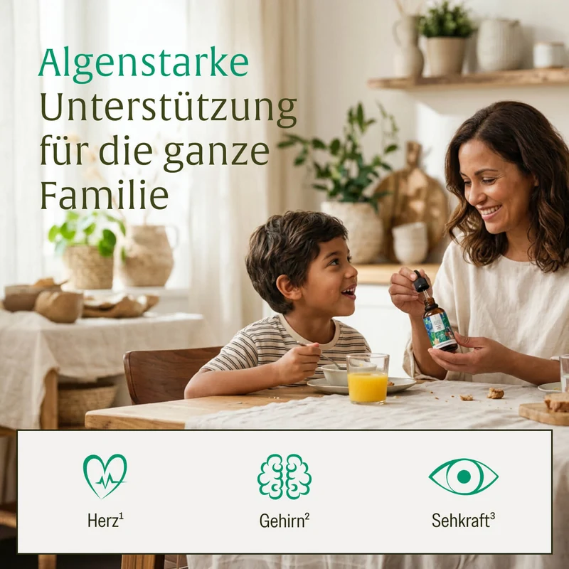 Algenknirps: Omega 3 für Kinder