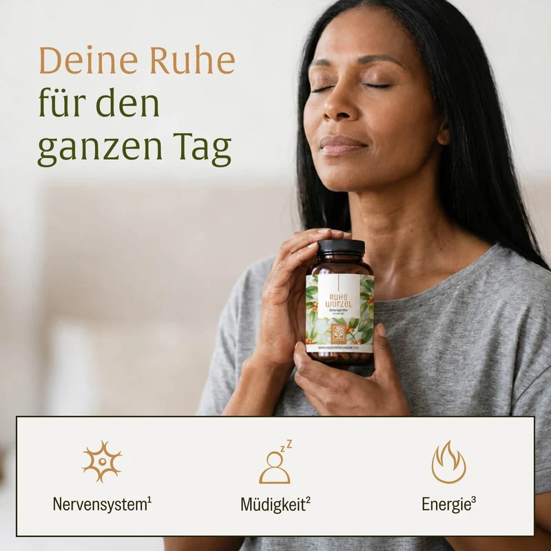 Ruhewurzel: Ashwagandha mit KSM-66®
