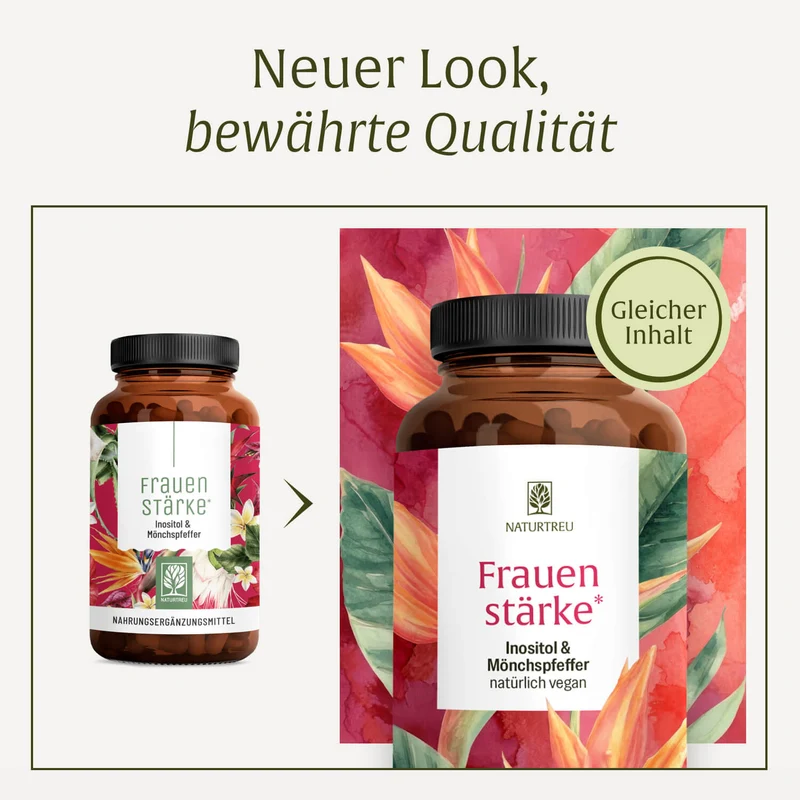 Frauenstärke: Inositol Mönchspfeffer Komplex