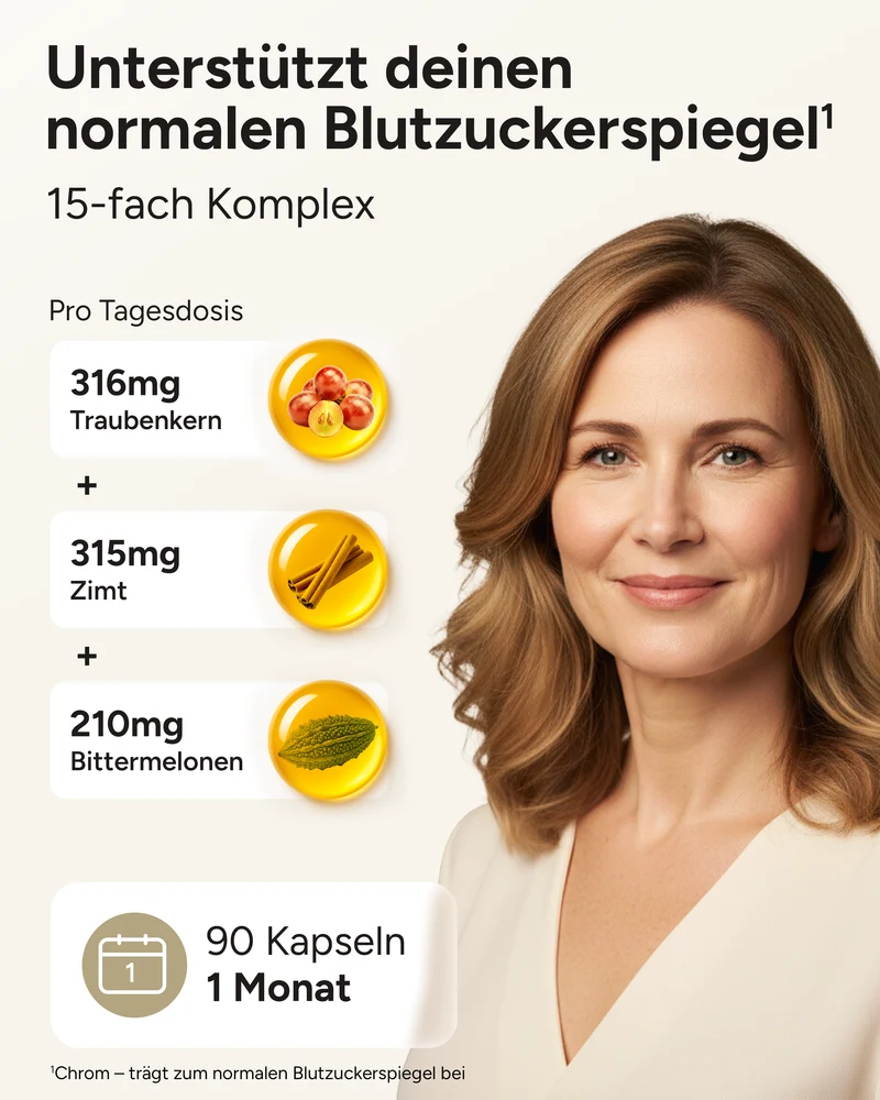Zuckergarde - 15-fach Blutzucker Formel