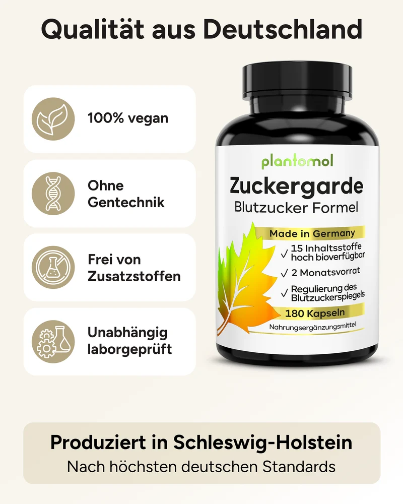 Zuckergarde - 15-fach Blutzucker Formel