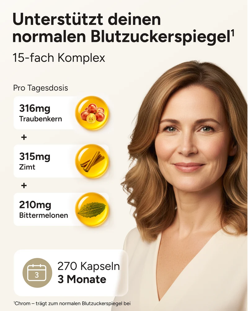 Zuckergarde - 15-fach Blutzucker Formel