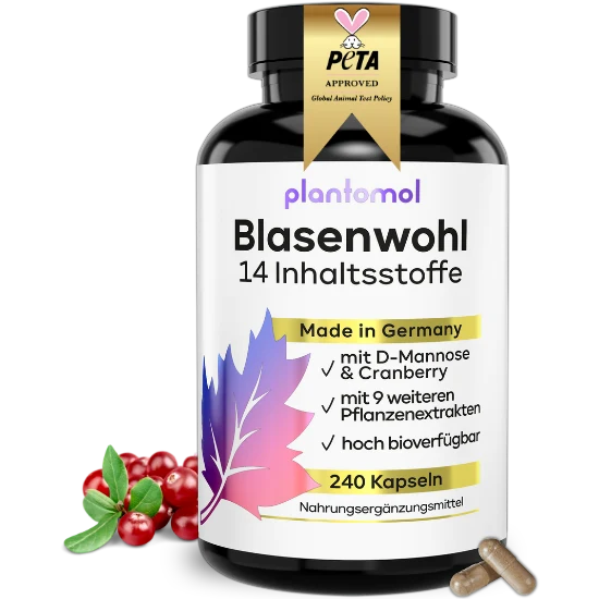 Blasenwohl - D-Mannose und Cranberry-Extrakt