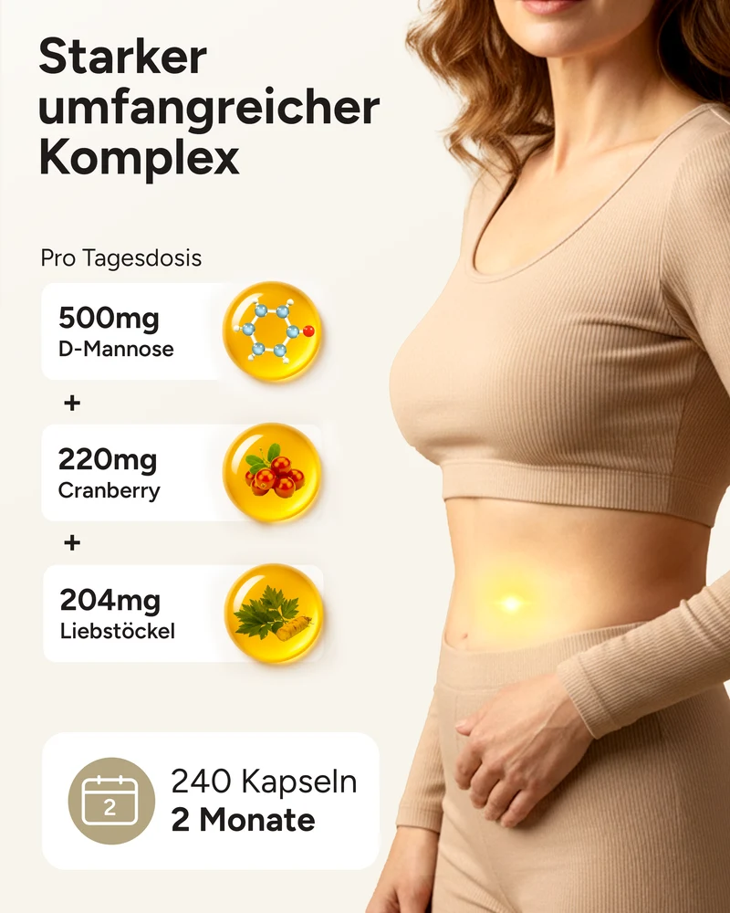 Blasenwohl - D-Mannose und Cranberry-Extrakt