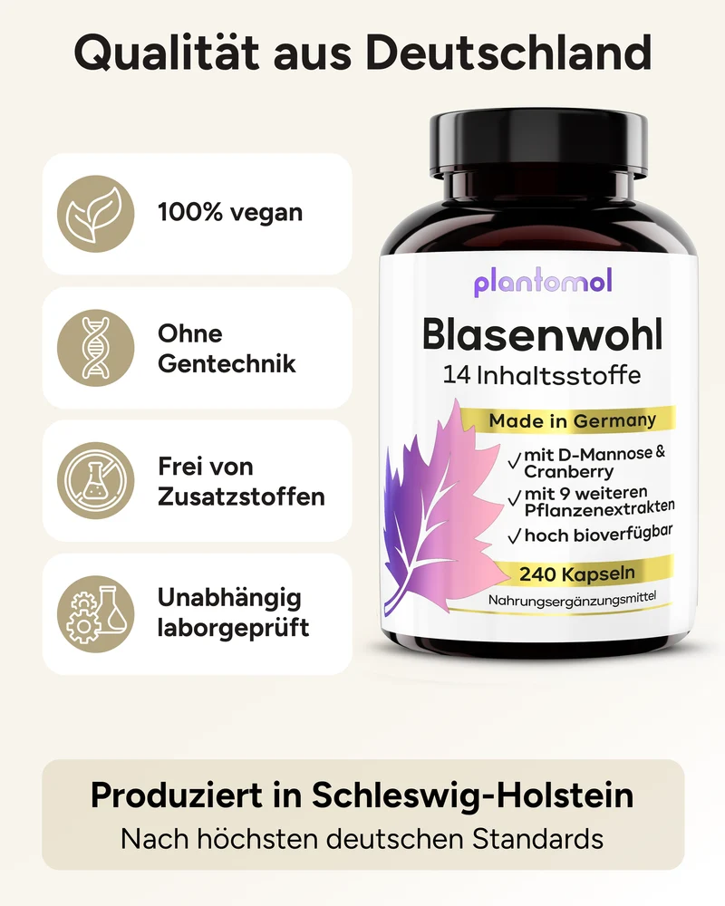 Blasenwohl - D-Mannose und Cranberry-Extrakt