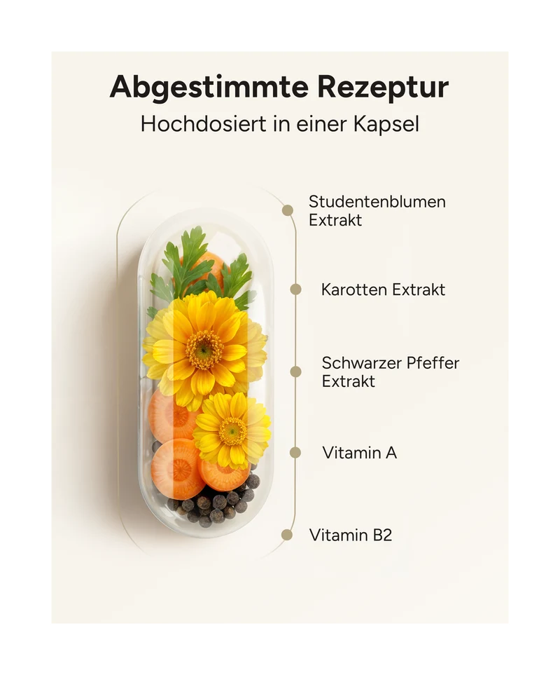 Weitblick - Augenvitamine mit 44mg Lutein und 11mg Zeaxanthin