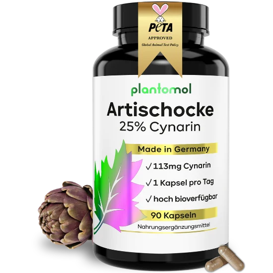 Artischocken-Extrakt - 113mg Cynarin pro Kapsel