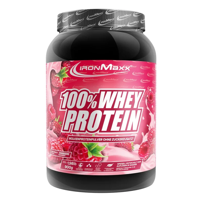 IronMaxx 100% Whey Protein 900g Dose