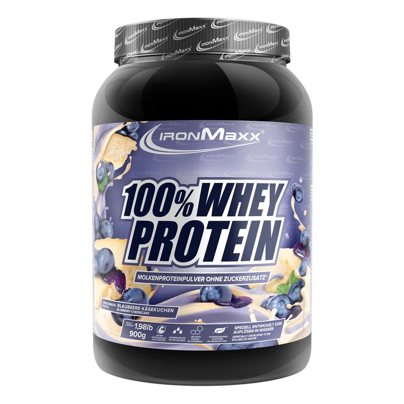 IronMaxx 100% Whey Protein 900g Dose
