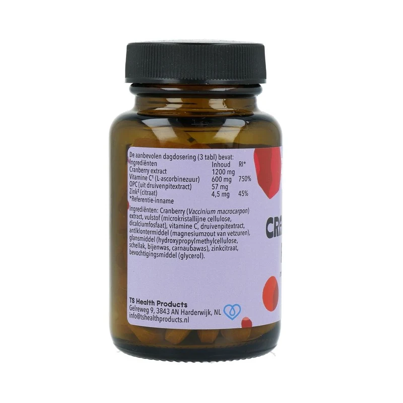 Cruydhof Cranberry plus 60 tabletten