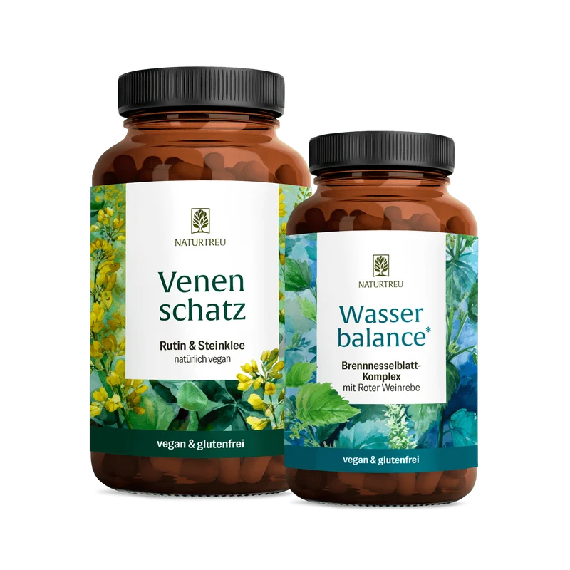 Schwere Beine Sparpaket: Wasserbalance & Venenschatz