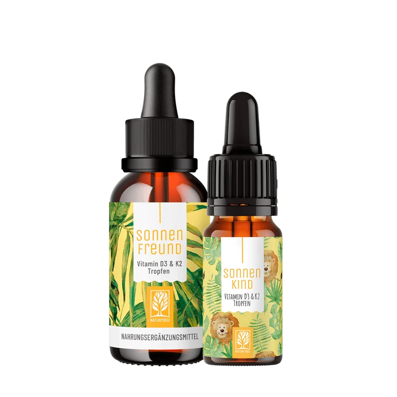 Vitamin D Familien Sparpaket: Sonnenfreund & Sonnenknirps
