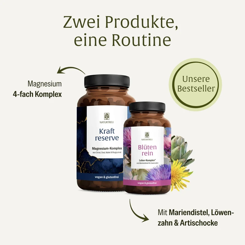 Bestseller Sparpaket: Blütenrein & Kraftreserve