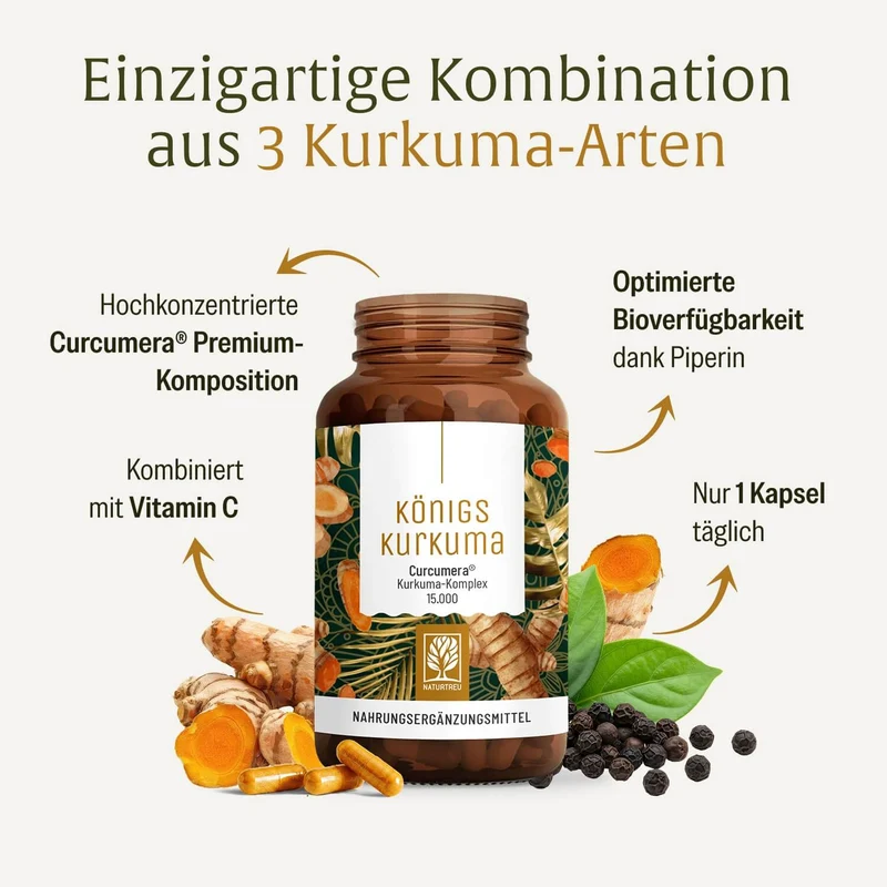 Königskurkuma: Curcumera® Premium-Komposition