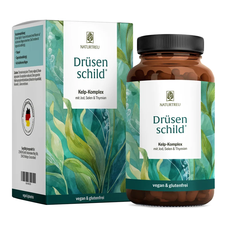 Drüsenschild: Schilddrüse-Komplex mit Jod & Selen