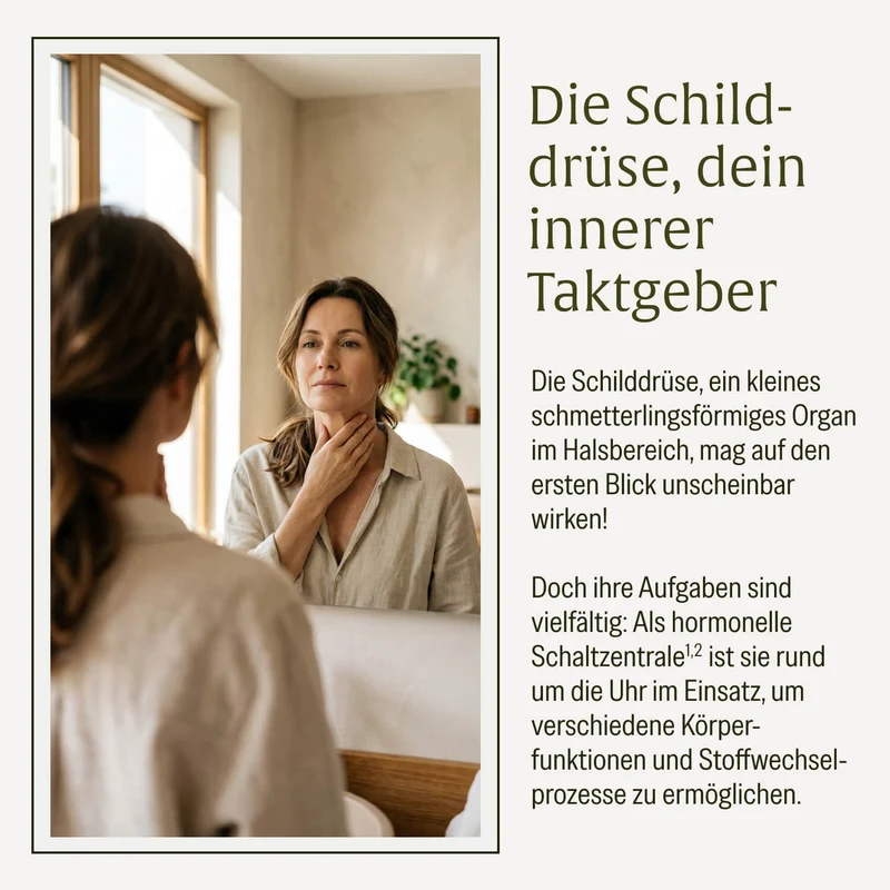 Drüsenschild: Schilddrüse-Komplex mit Jod & Selen