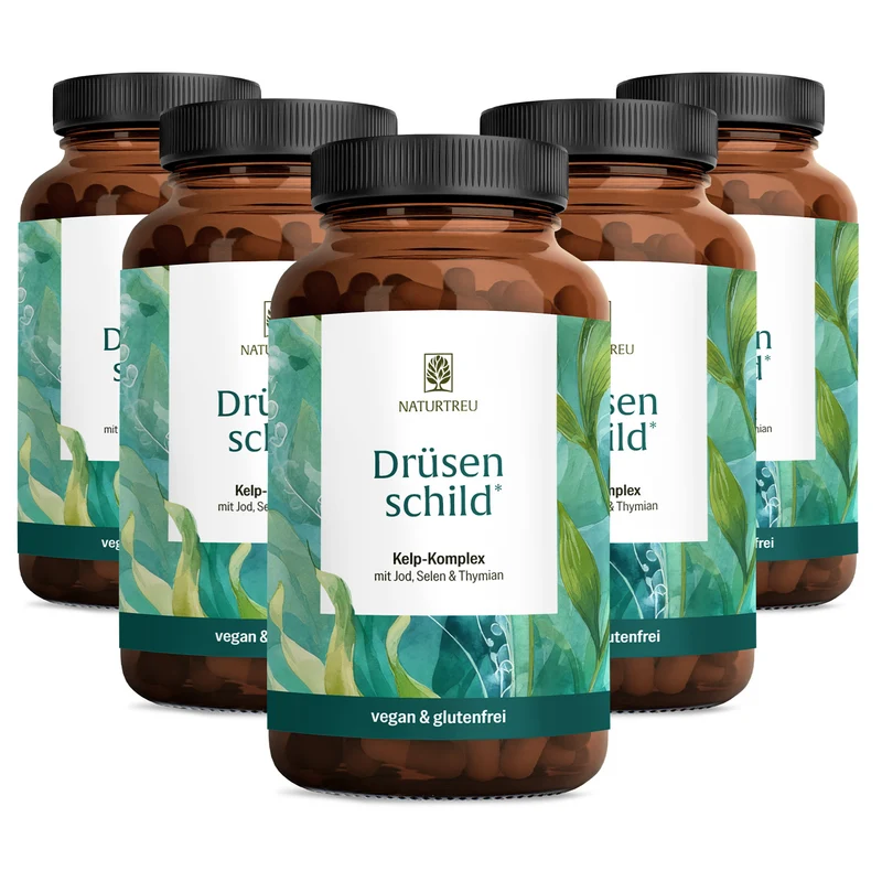 Drüsenschild: Schilddrüse-Komplex mit Jod & Selen
