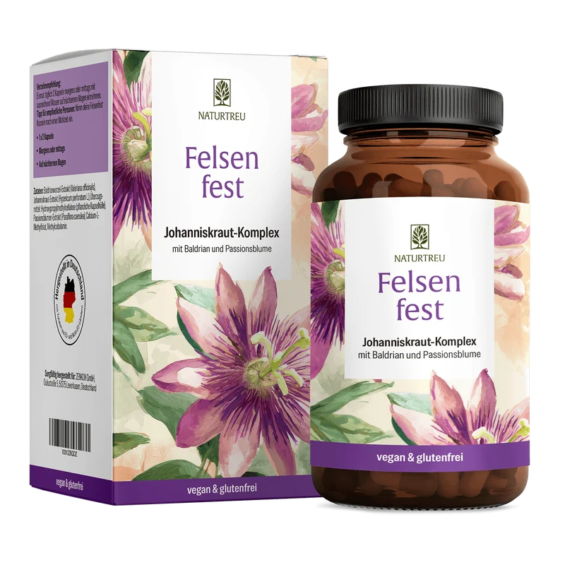 Felsenfest: Johanniskraut Baldrian Passionsblume Komplex