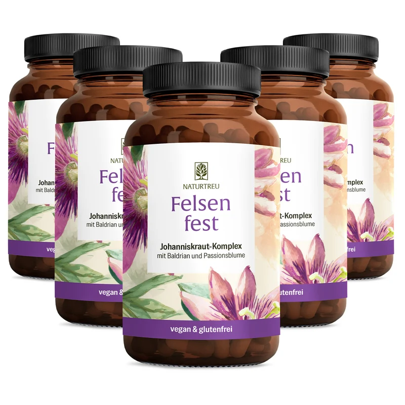 Felsenfest: Johanniskraut Baldrian Passionsblume Komplex