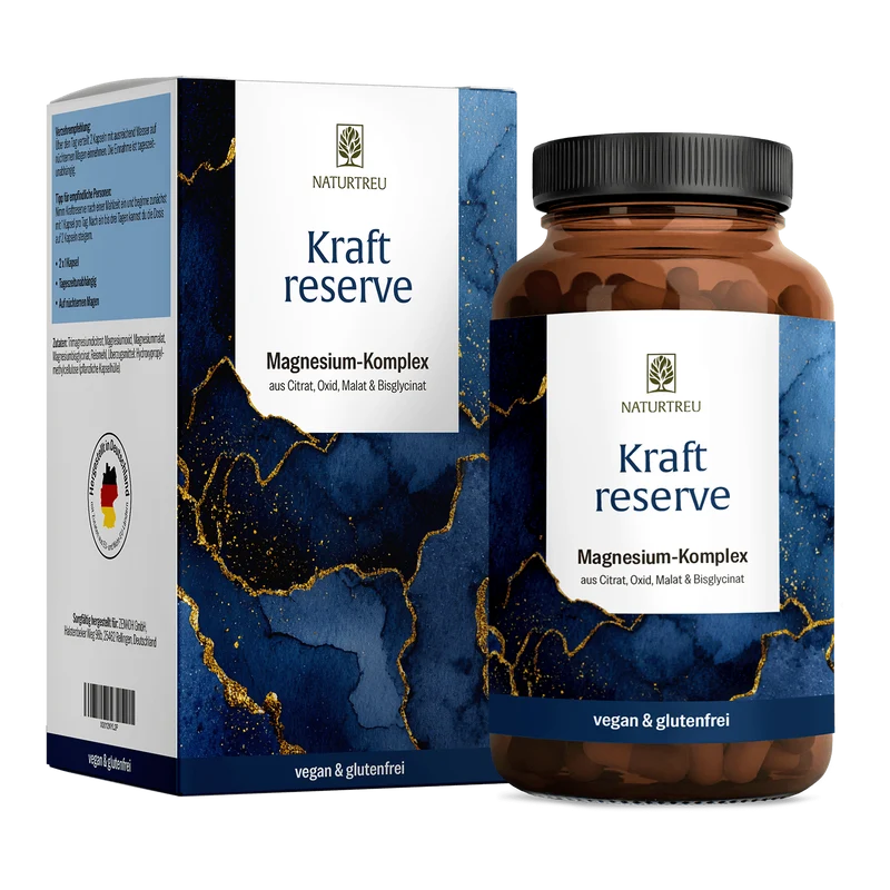 Kraftreserve: 4-fach Magnesium-Komplex